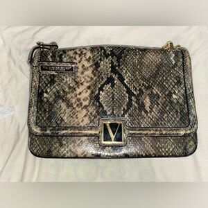 Victoria’s secret medium Crossbody Bag snake print